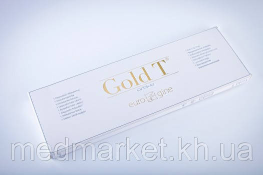 Контрацептив внутрішньоматковий Eurogine Gold T Normal (Cu 375+Au), фото 1