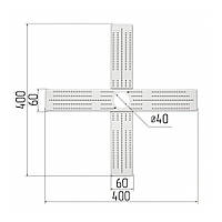 Хрестовина для кріплення світильників, для монтажу натяжних стель