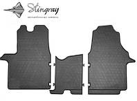 Гумові килимки Опель Віваро 2 1+2 Opel Vivaro II (1+2) 2014- Stingray