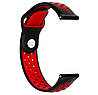 Спортивний ремінець Primo Perfor Sport годинника для Samsung Galaxy Watch 42 mm (SM-R810) - Black&Red, фото 3