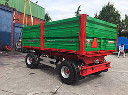 Причіп Palazoğlu 6 тонн двовісний тристоронній