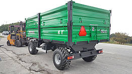 Причіп Palazoğlu 8-тонний двовісний тристоронній