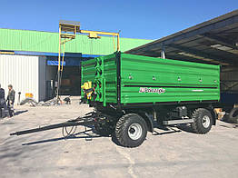 Причіп Palazoğlu 10-тонний двовісний тристоронній демпфер