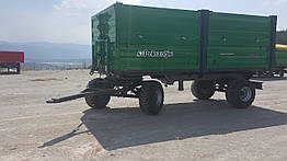 Причіп Palazoğlu 12 тонн двовісний тристоронній демпфер