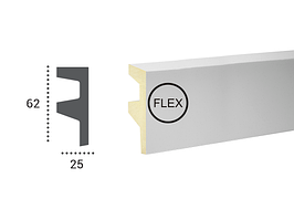 LED профілі Tesori KF 501 Flexi,ліпний декор з поліуретану.