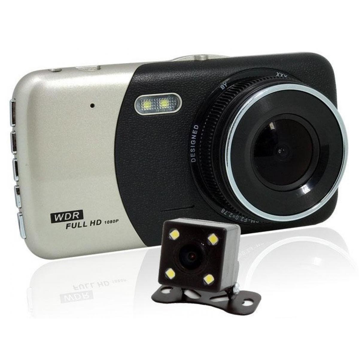 Відеореєстратор автомобільний DVR CT503 1080P з двома камерами, фото 1