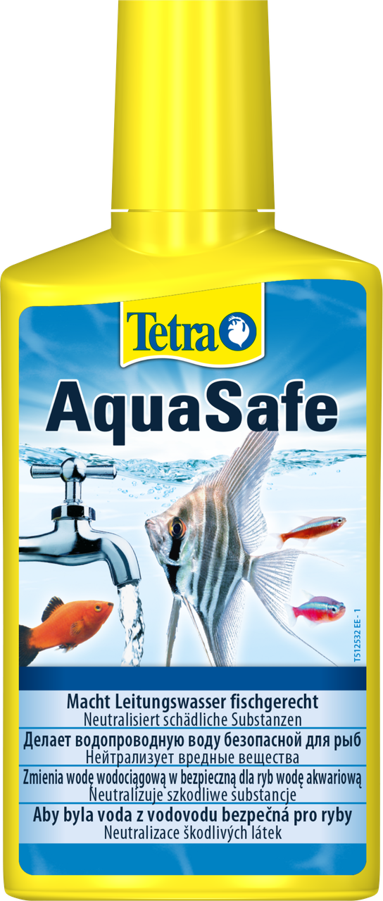 Tetra AquaSafe 50 мл на 100 л засіб для підготовки води в акваріумі