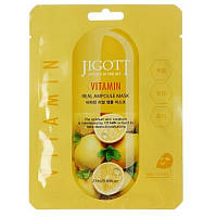 Тканинна Маска ампульних вітамінна Jigott Vitamin Real Ampoule Mask 27 мл