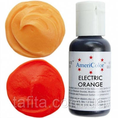 Барвник гелевий Electric orange (Яскраво-жовтогарячий)163