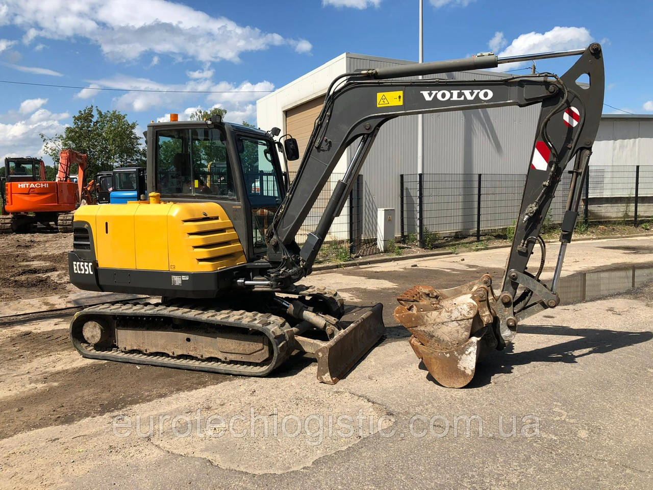 Мініекскаватор Volvo EC55C., фото 1