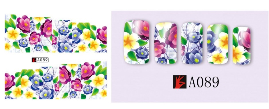 Наклейки для нігтів STZ-385, фото 1