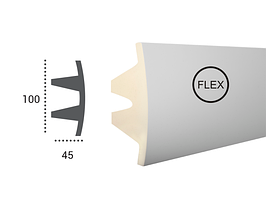 LED профілі Tesori KF 503 Flexi,ліпний декор з поліуретану.