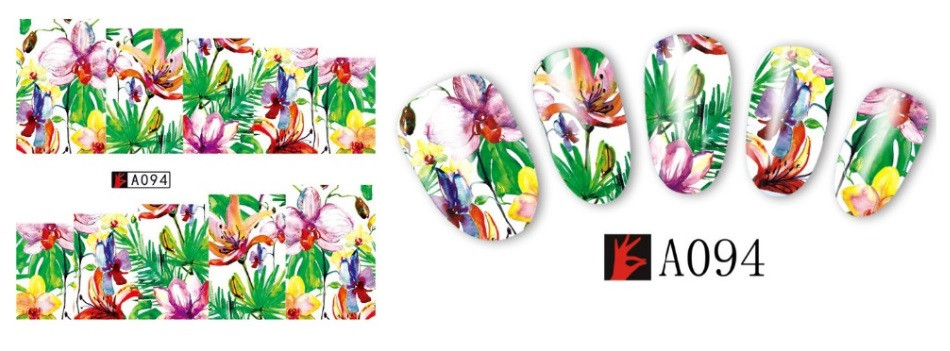 Наклейки для нігтів STZ-259, фото 1