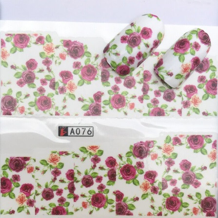 Наклейки для нігтів STZ-376, фото 1