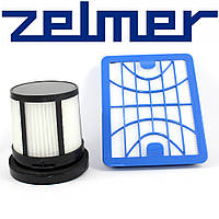 Комплект фильтров для пылесоса Zelmer Solaris Twix 5500 и Clarris Twix 2750 - запчасти для пылесосов