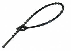 Стяжка кулькова багаторазова 150мм чорна (внутр. уп.100шт) ТМ СПЕКТР LUX