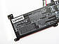 Батарея для ноутбука Lenovo IdeaPad 320-15 L16C2PB1, 4645mAh (35Wh), 2cell, 7.6V, Li-ion, чорна, фото 2