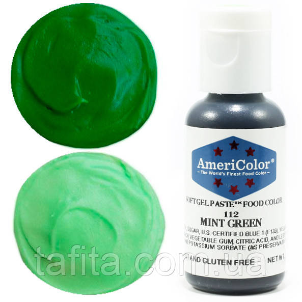 Барвник Америколор Mint green (м'ятно-зелений) 112