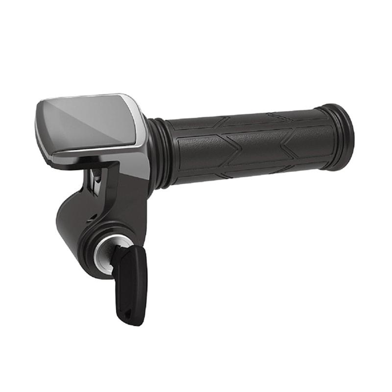 Ручка акселератора скутерная з замком запалювання і індикатором LT122DX 48В, фото 1