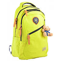 Рюкзак школьный подростковый YES OX 405, желтый