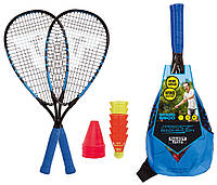 Набор для скоростного бадминтона-спидминтона Talbot Speed-Badminton Set SPEED 6600 (ракетки, воланы, чехол)