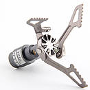 Туристичний газовий пальник титановий BRS-3000T для туризму походу кемпінгу туристична плита з титану 2700 Вт 25 грам, фото 7