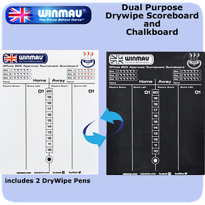 Дартс дошка для ведення рахунку в дартс Winmau Англія