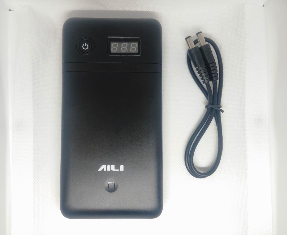 Зарядка Power Bank до ноутбуку, монітору, міні ПК корпус 21В 6х18650 AiLi чорна - фото 3 - id-p74678260