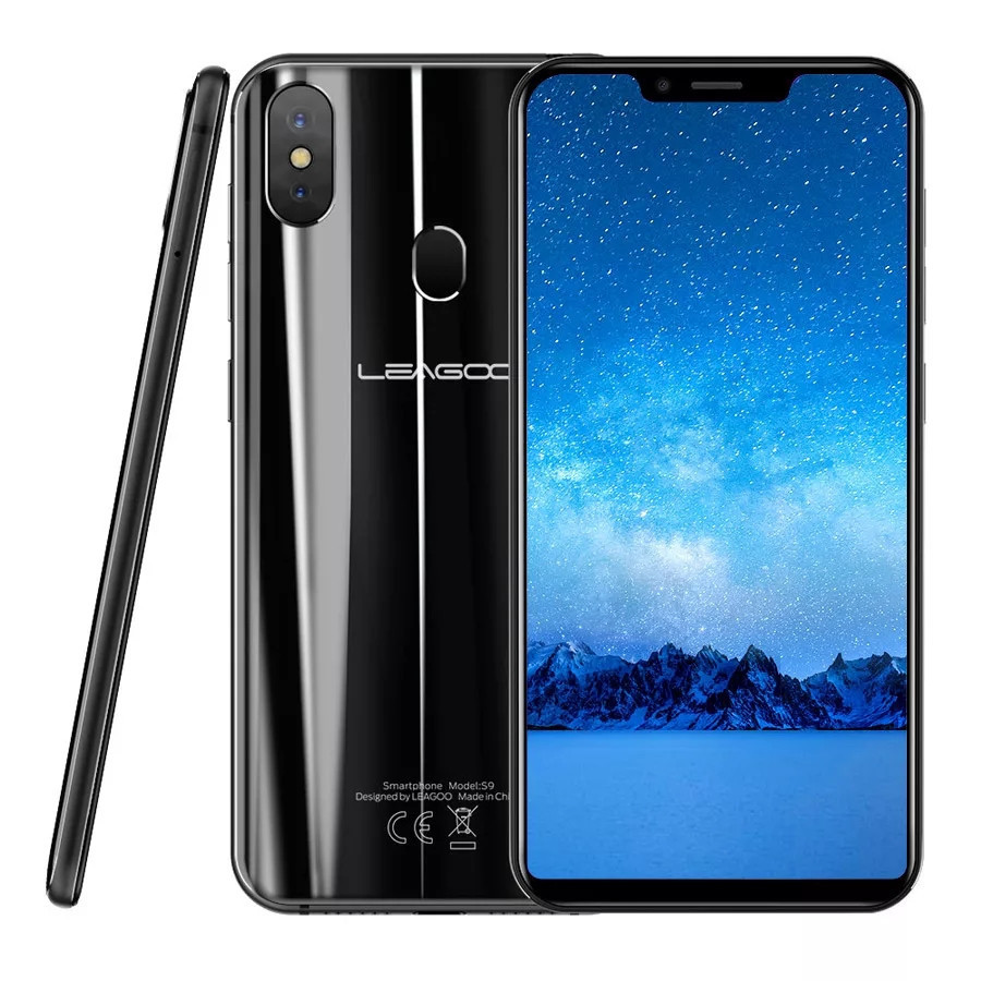Смартфон Leago S9 Black 4/32Gb 8ядер And 8.1 + чохол