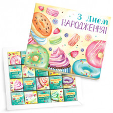 Шоколадний набір З Днем народження 100 г (2.039)