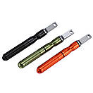 Кресало туристичне для розпалювання багаття у металевому корпусі чорний, фото 7