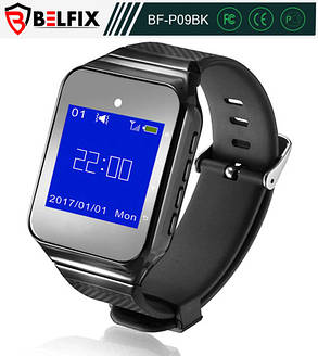 НОВИНКА Пейджер-Годинник для Офіціантів і Персоналу BELFIX-P09BK, фото 2