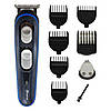 Бездротова машинка для стриження волосся ProGemei GM-587 + Тример, фото 2