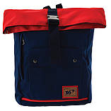 Рюкзак міський Roll-top T-57 Blue 557267 Yes, фото 6