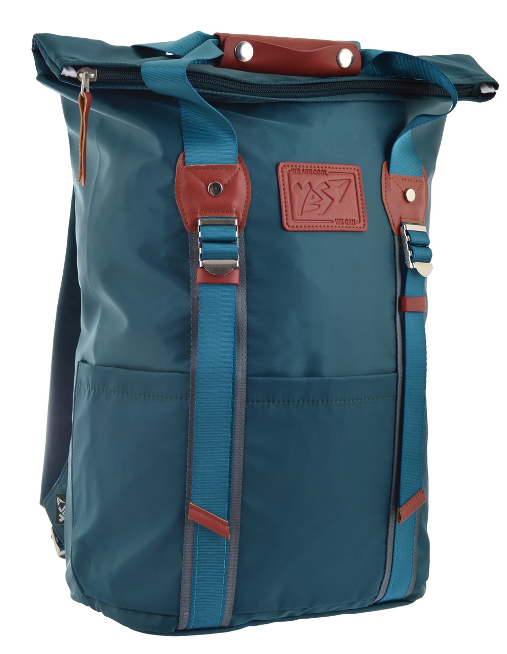 Рюкзак міський Roll-top T-58 Emerald 557257 Yes