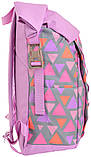 Рюкзак міський Roll-top T-61 Colorful geometry 557309 Yes, фото 3