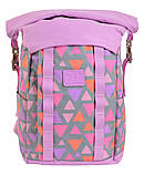 Рюкзак міський Roll-top T-61 Colorful geometry 557309 Yes, фото 4