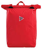 Рюкзак міський Roll-top T-65 Reflective Burgundy 557496 Yes, фото 3