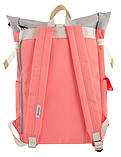 Рюкзак міський Roll-top T-69 Peach 557508 Smart, фото 4