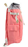 Рюкзак міський Roll-top T-69 Peach 557508 Smart, фото 5