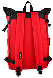 Рюкзак міський Roll-top T-69 Red 557514 Smart, фото 5