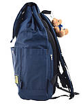 Рюкзак молодіжний OX 414 43.5*31*16 синій 555695 Yes, фото 3