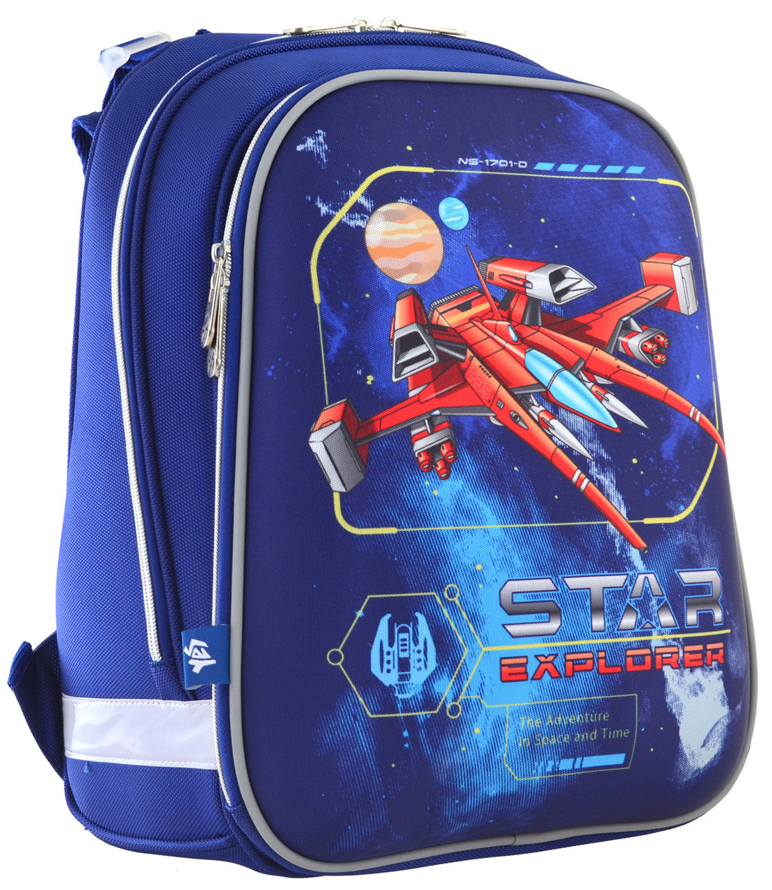 Рюкзак шкільний ортопедичний каркасний H-12 Star Explorer 555960 1 Вересня