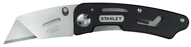 Ніж шпалерний трапеція 19мм 160мм складаний Utility STANLEY 0-10-855