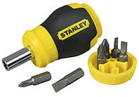 Отвертка мини с насадками в ручке (6 насадок) Multibit Stubby STANLEY 0-66-357