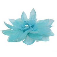 Аксесуари для волосся в бірюзовій гамі