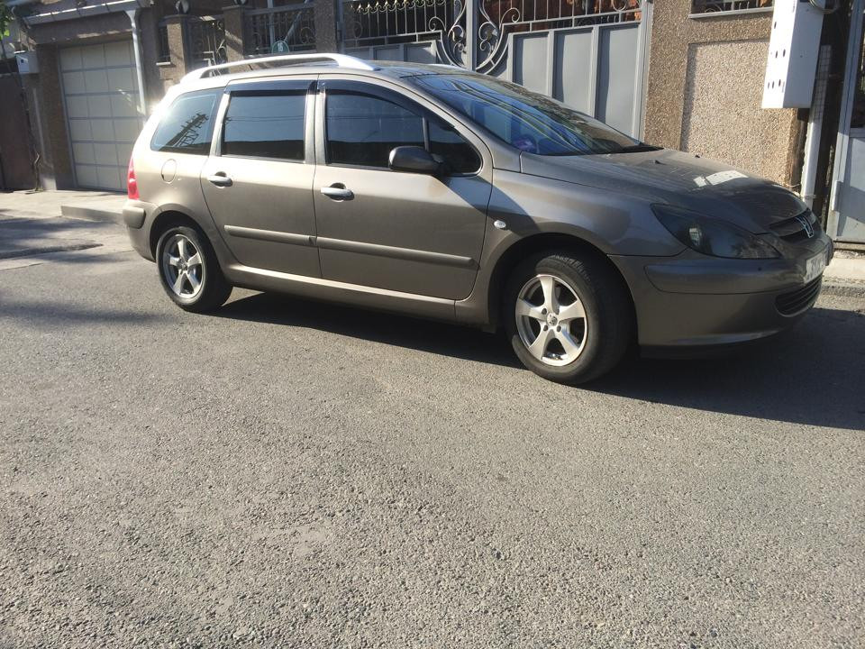 Дефлектори вікон (вітровики) PEUGEOT 307 wagon 2002-2008 Cobra tuning P10902