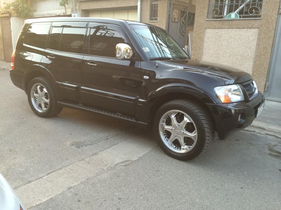 Дефлектори вікон (вітровики) MITSUBISHI Pajero III 5d 1999-2006; IV 5d 2006 "EuroStandart" Cobra tuning