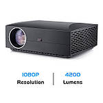 Проєктор мультимедійний Vivibright Wilight F30 4200 люмен Full HD Wi-Fi стереобудиночок кінопроєктор, фото 5