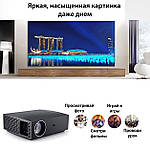 Проєктор мультимедійний Vivibright Wilight F30 4200 люмен Full HD Wi-Fi стереобудиночок кінопроєктор, фото 9